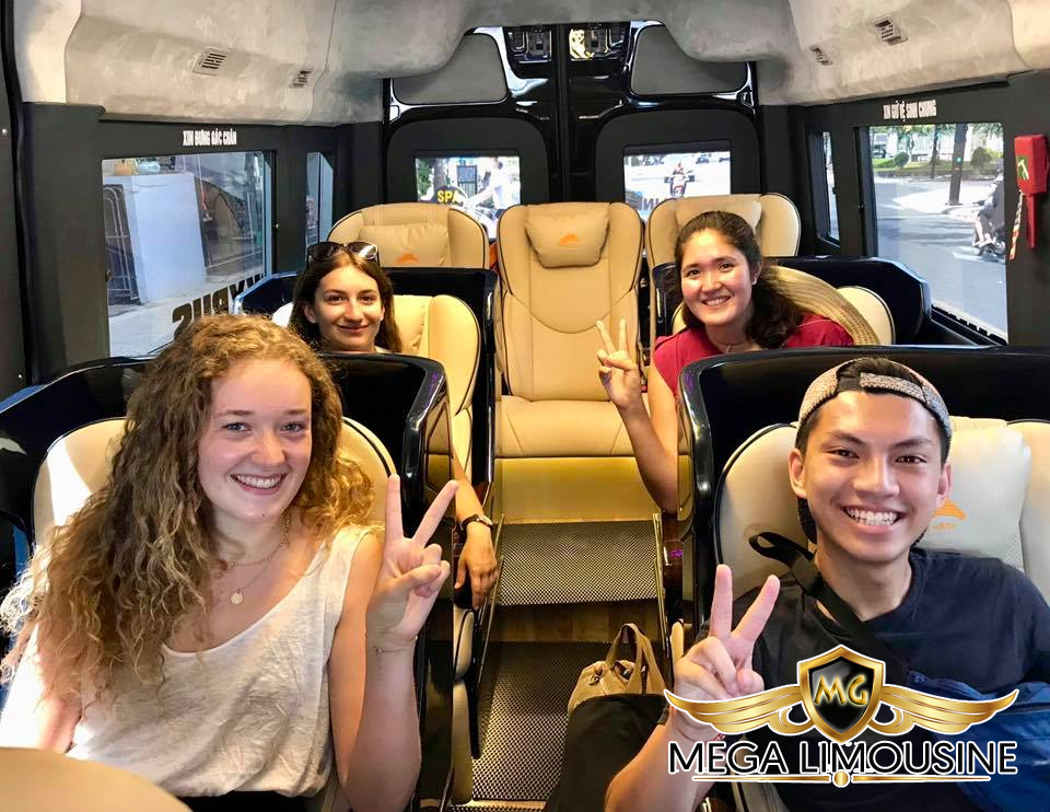 Xe Đà Nẵng Quảng Trị - Hãng xe Đồng Hành Limousine - Ghế ngồi tiện nghi, sang trọng